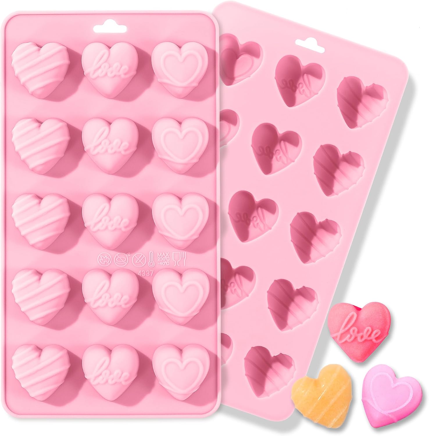 Heart Silicone Molds,Heart Cho - огляд і ціна Gummy Candy