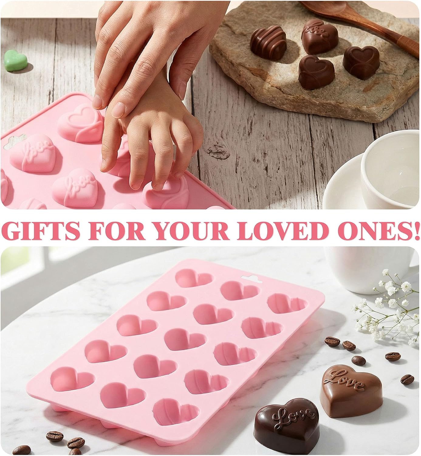 Heart Silicone Molds,Heart Cho - огляд і ціна Gummy Candy