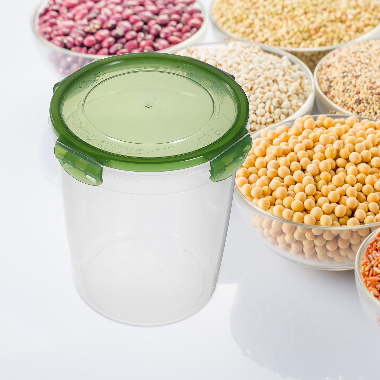 2Pcs Airtight Food Jar PP Plas - огляд і ціна Dried Fruit