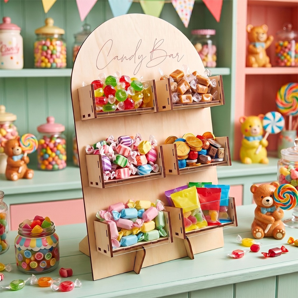 Wooden Candy Bar Decoration De - огляд і ціна Chocolate Snack