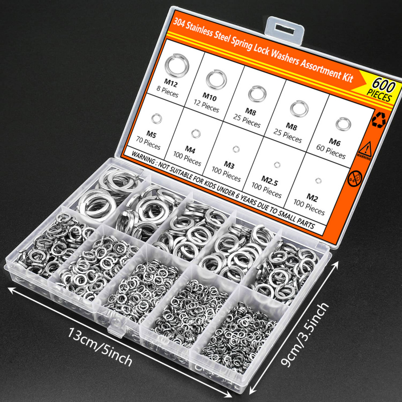 1000Pcs M2 M2.5 M3 M4 M5 M6 M8 - огляд і ціна Nuts Mix