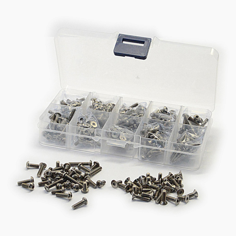 M3 Titanium Screw Assorted Set - огляд і ціна Nuts Mix