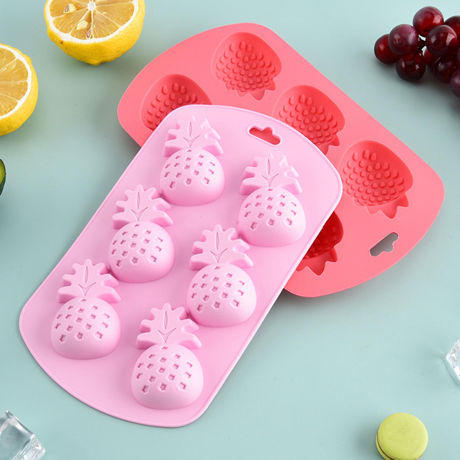 6 Cavity Fruit Shaped Silicone - огляд і ціна Gummy Candy
