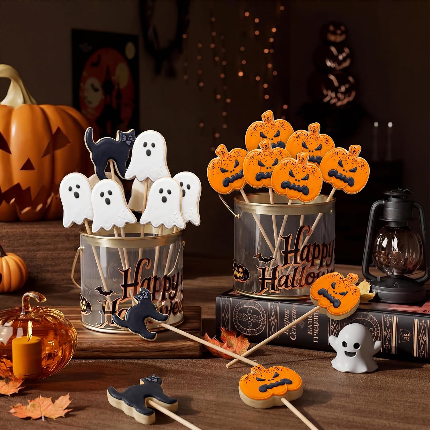 3 Pcs Halloween Cake Pop Mold  - огляд і ціна Chocolate Snack
