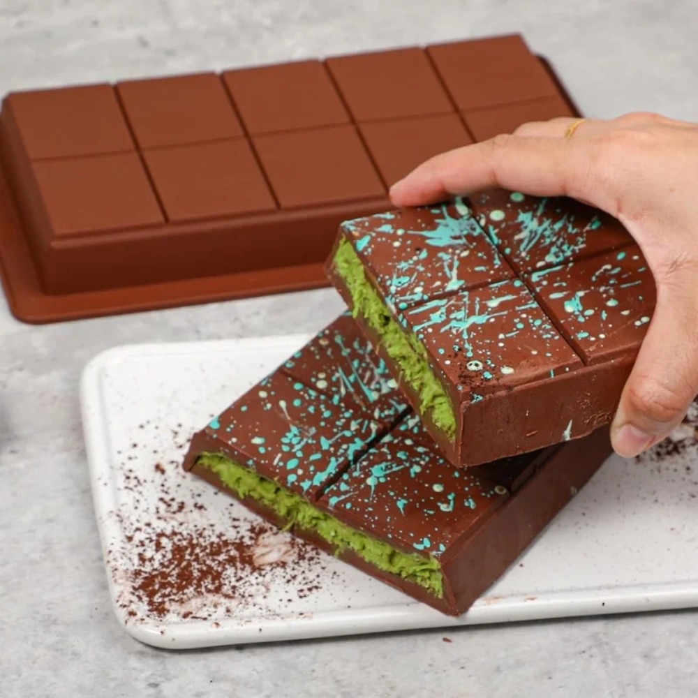 Chocolate Bar Molds Silicone B - огляд і ціна Protein Bar