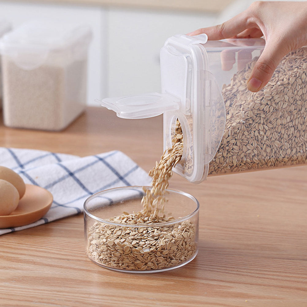 2Pcs Storage Jar Set Plastic A - огляд і ціна Dried Fruit