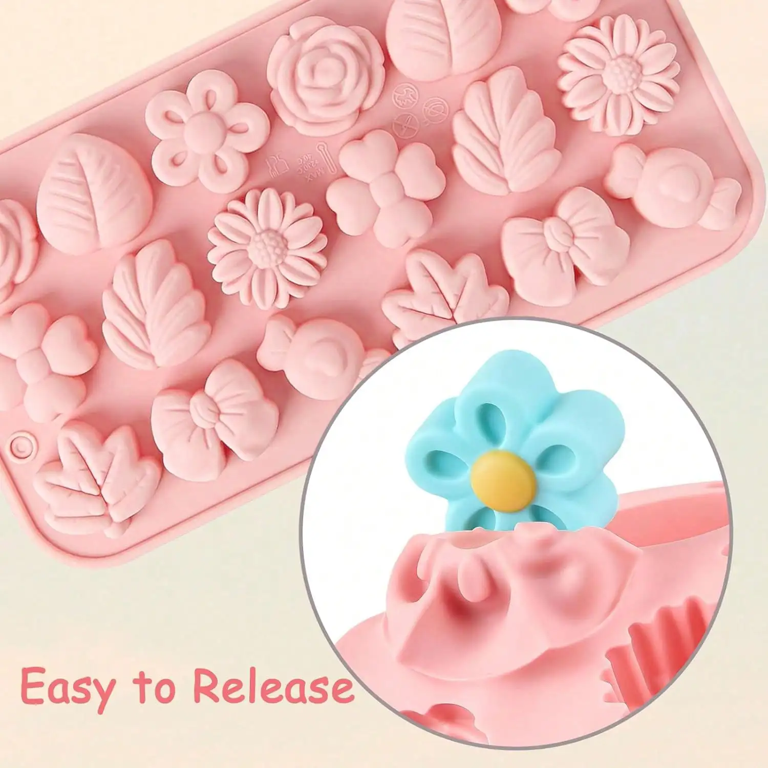 1-2 PCS Flower Theme Chocolate - огляд і ціна Gummy Candy