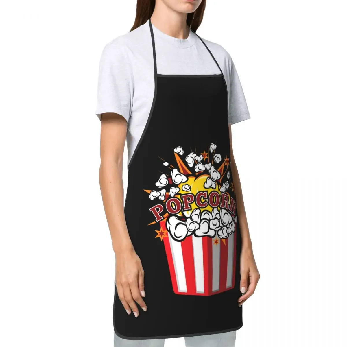 Funny Cartoon Popcorn Bib Apro - огляд і ціна Popcorn