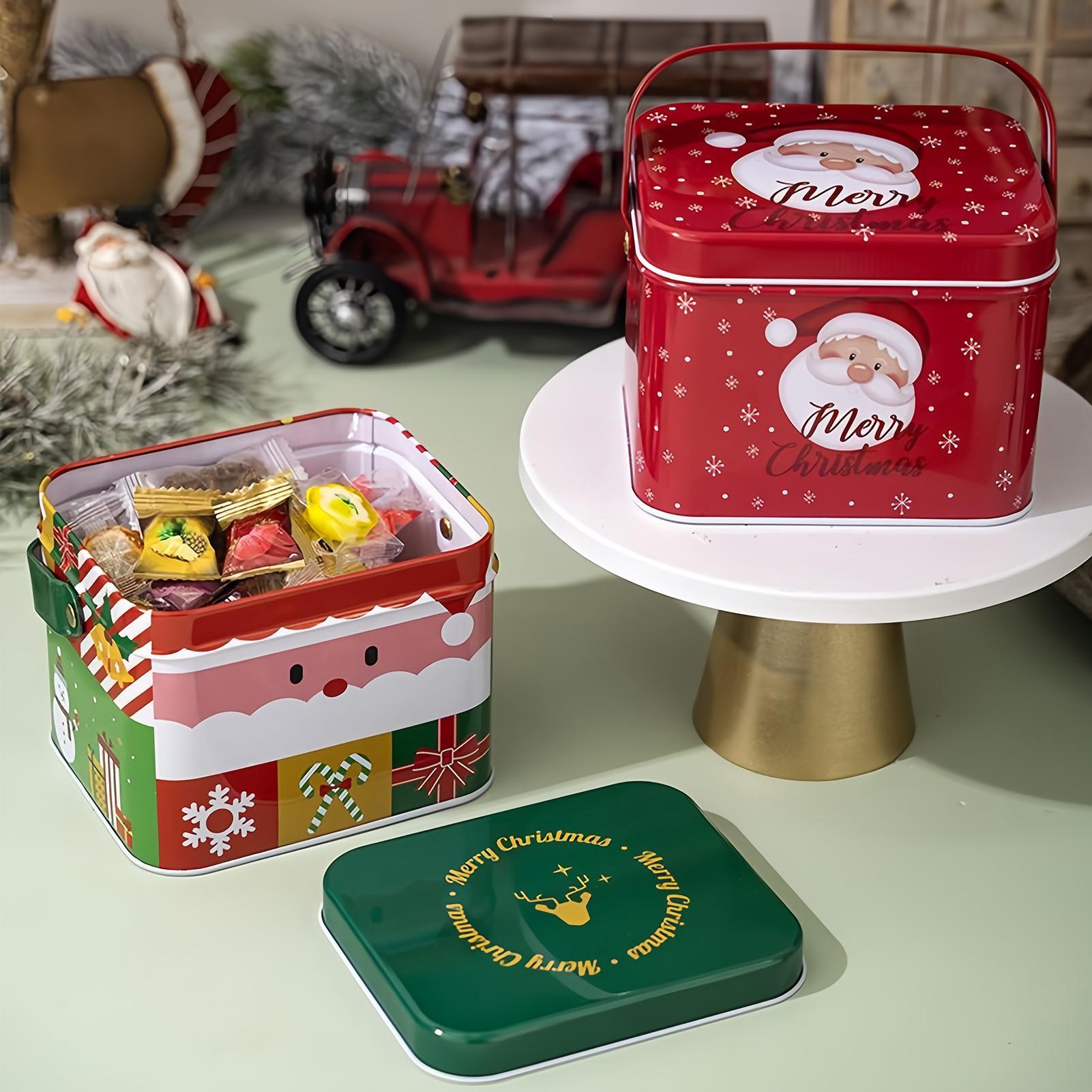 Christmas Tins 6-Piece Metal W - огляд і ціна Chocolate Snack