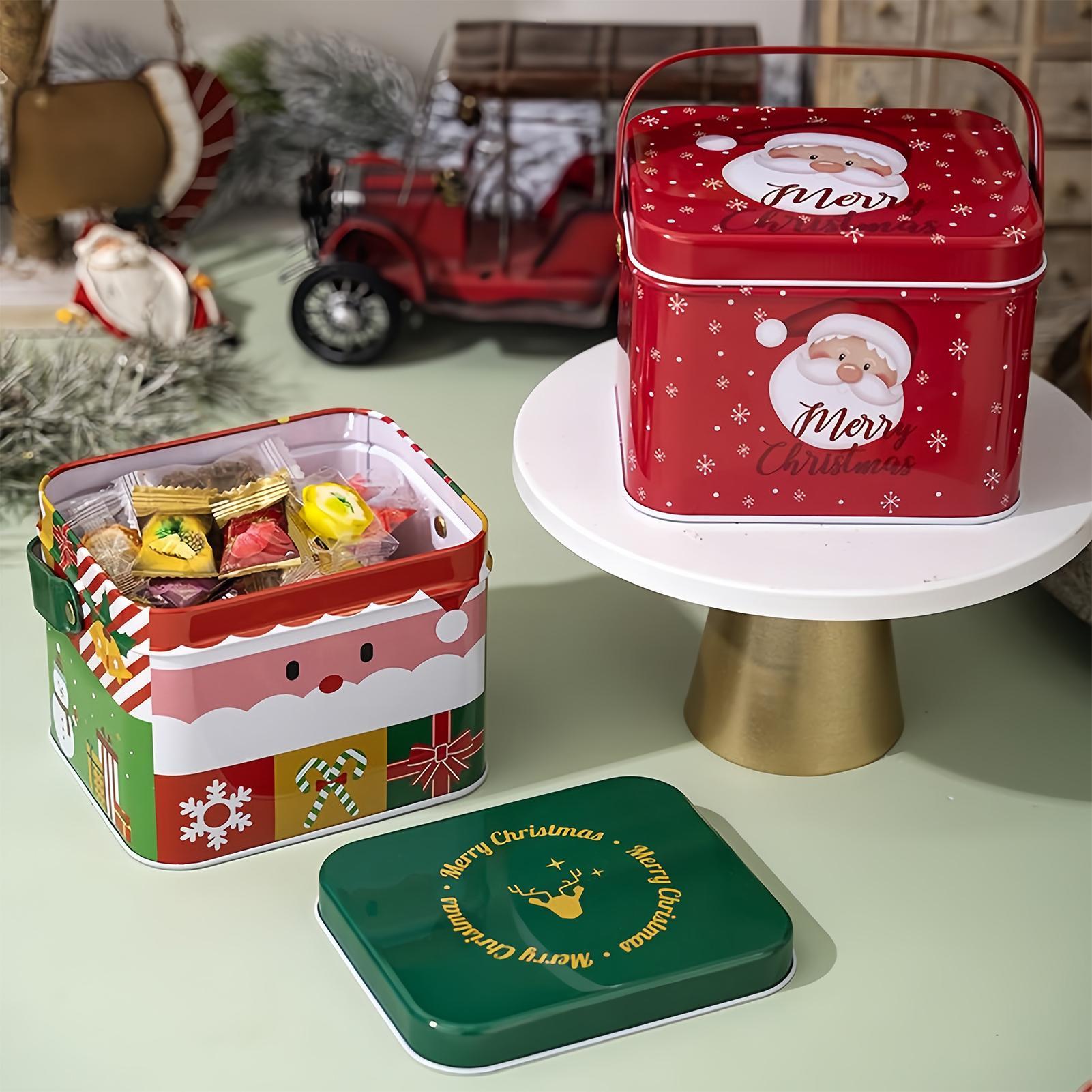 Christmas Tins 6-Piece Metal W - огляд і ціна Chocolate Snack